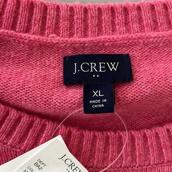 NWT J. Crew Factory Crewneck sweater in supersoft lambswool blend Size XL - Picture 6 of 8
